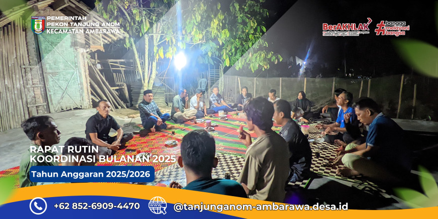 Bangun Sinergi Bersama Melalui Rapat Koordinasi Rutin Bulanan 2025